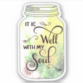 C'est bien marguerite jar autocollant (Devant)