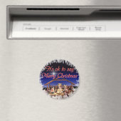 C'est bon de dire MERRY CHRISTMAS Magnet (In Situ (Lave-vaisselle))