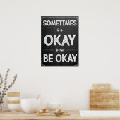 C'est bon de ne pas être d'accord Poster (Cuisine)