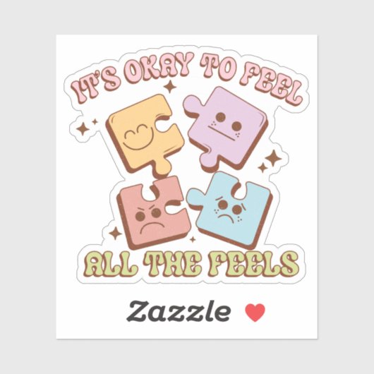 C'est bon de sentir tous les sens Vinyl Sticker (Feuille)