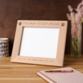 C'est bon d'obtenir Drunk™ Laser Engravé Cadre (Gauche)