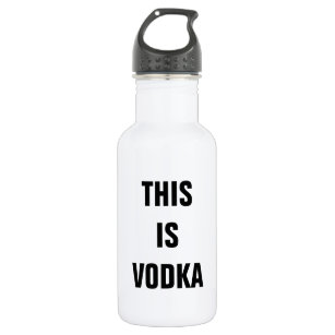 C'est bouteille d'eau de vodka