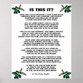 C'EST ÇA ? Poster POEM (Devant)