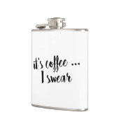 C'est café que je jure le flacon de citation de (Gauche)