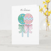 C'est carte de jumeaux (Fleur jaune)