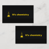 c'est Carte de visite de chimie (Devant / Derrière)