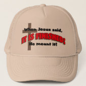 C'est casquette de finition (Devant)