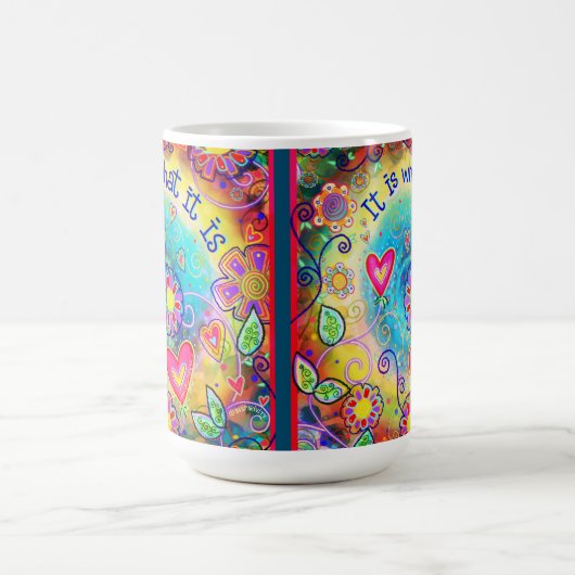 ‘C'est ce que c'est’ Mug café d'inspirivity (Centre)