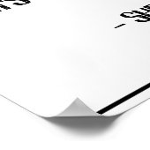 C'est ce qu'elle a dit drôle Citation Poster (Coin)