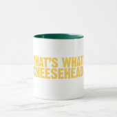 C'est ce qui tasse de cheesehead (Centre)
