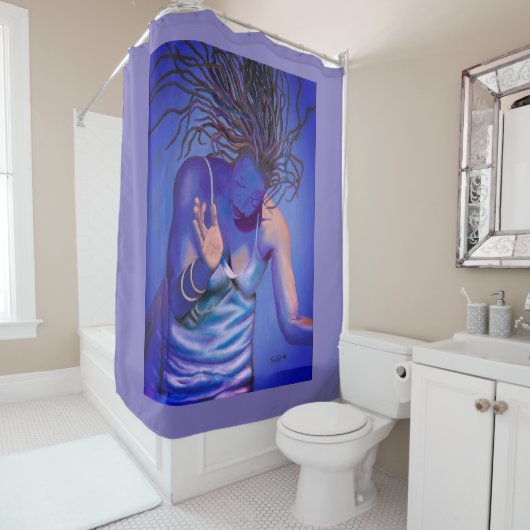 C'est clair - Rideau de douche (En situation)