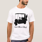 C'est comme ça que je lance le T-shirt Golfer (Devant)
