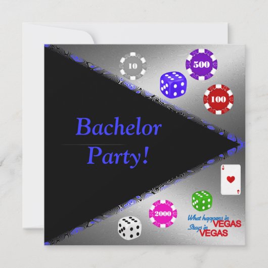 C'EST COMME ÇA QUE JE ROULE INVITATION À LA SOIRÉE (Devant)