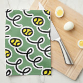 C'est comme ça que je roule serviette de tennis |  (Quart Plié)