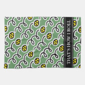 C'est comme ça que je roule serviette de tennis |  (Horizontal)