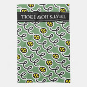 C'est comme ça que je roule serviette de tennis |  (Vertical)