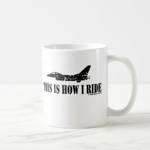 C'est comment je monte la tasse d'avion de chasse