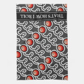 C'est comment je roule la serviette de boule de (Vertical)