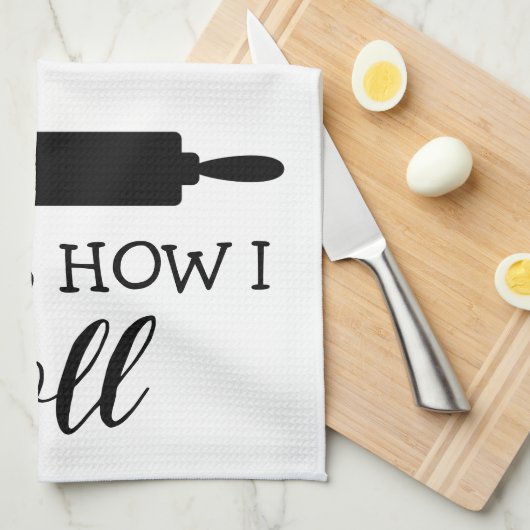 C'est comment je roule la serviette de cuisine de (Quart Plié)