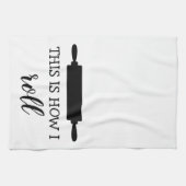 C'est comment je roule la serviette de cuisine de (Horizontal)