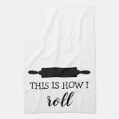 C'est comment je roule la serviette de cuisine de (Vertical)