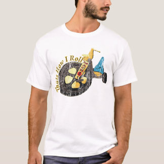 C'est comment je roule le T-shirt du mach 5. Style