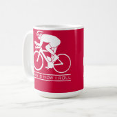 C'est comment je roule - tasse de recyclage (Devant gauche)