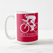 C'est comment je roule - tasse de recyclage (Gauche)