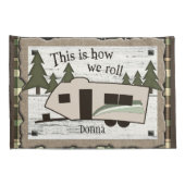 C'est comment nous roulons des taies d'oreiller (Dos-Droit)