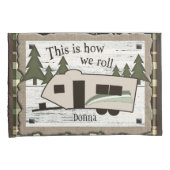 C'est comment nous roulons des taies d'oreiller (devant-Droit)