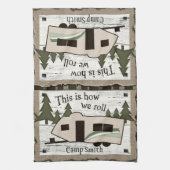 C'est comment nous roulons la serviette de cuisine (Vertical)