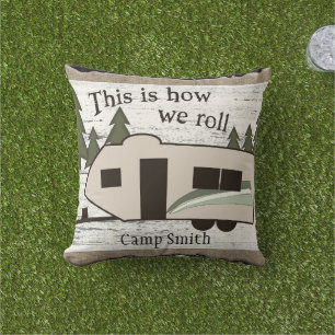 C'est comment nous roulons le coussin extérieur