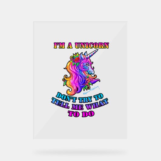 C'est cool d'être différent Licorne Dabbing Autism (Recto)