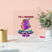 C'est cool d'être différent Licorne Dabbing Autism (Mariage)