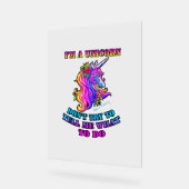 C'est cool d'être différent Licorne Dabbing Autism (Angle)