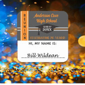 C'est Customisé ! Sticker pour étiquette Nom de ré