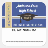 C'est Customisé ! Sticker pour étiquette Nom de ré (Devant)