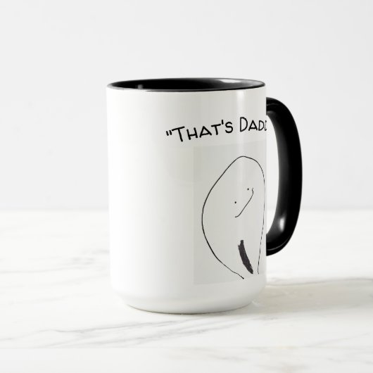 C'est Daddy Mug par Rose (Devant droit)