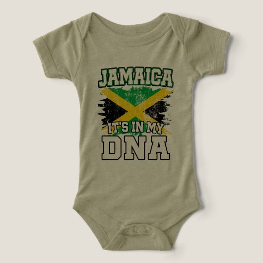 C'est dans mon ADN Jamaïcain Pride Jamaïque Drapea (Design Recto)
