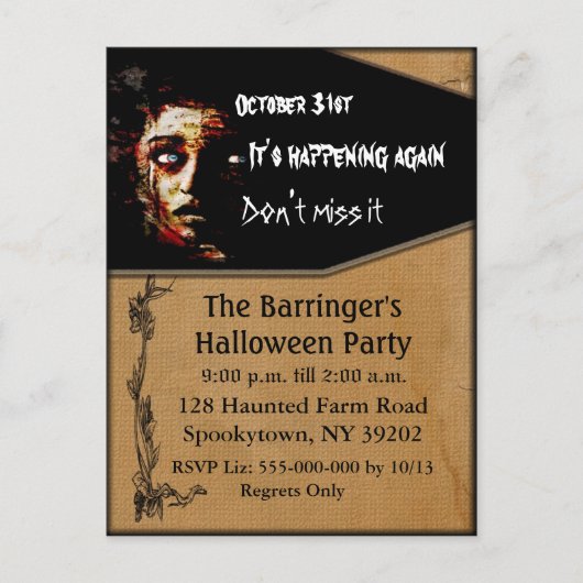 C'est de nouveau arrivé invitation de carte postal (Devant)