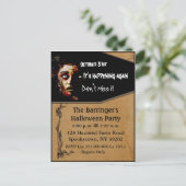 C'est de nouveau arrivé invitation de carte postal (Debout devant)