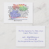 C'est des cartes d'aide d'autisme (Devant / Derrière)