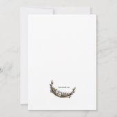 C'est des invitations pour une fête d'Halloween (Dos)