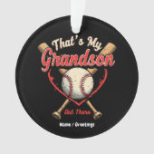 C'Est Drôle Pour Mon Petit-Fils Là-Bas De Baseball (devant)