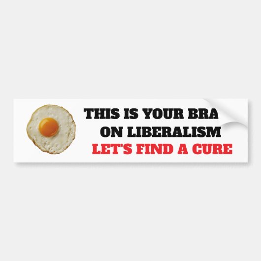 C'Est Drôle, Votre Sticker Pour Brain Bumper (Devant)