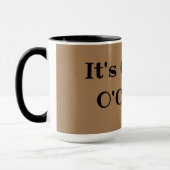 C'est du café O'Clock ! Mug (Gauche)