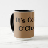 C'est du café O'Clock ! Mug (Devant gauche)