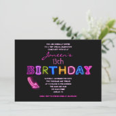 C'EST ÉLECTRIQUE ! Invitation de fête du 13e anniv (Debout devant)