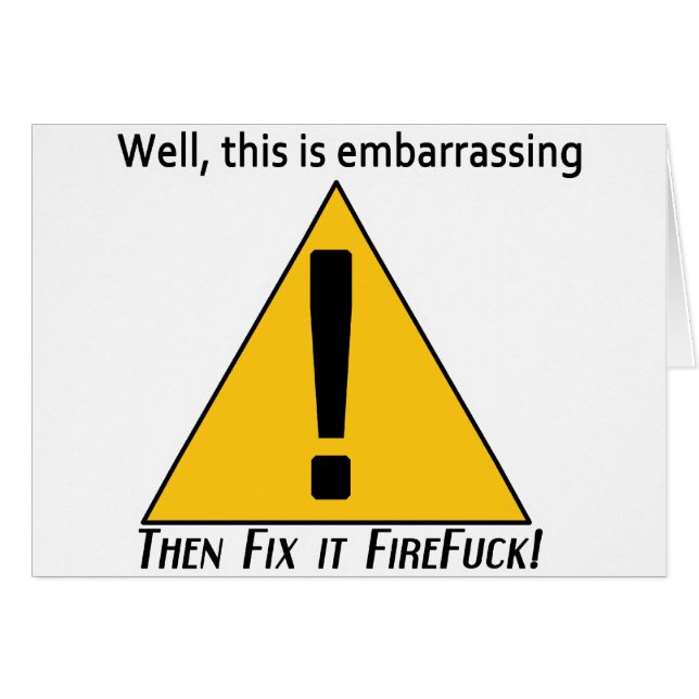 C'est embarrassant (Devant horizontal)