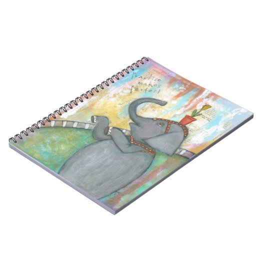 C'est en forgeant qu'on devient forgeron carnet (Côté gauche)
